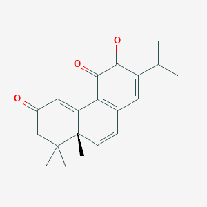 molecular formula C20H22O3 B1256495 Pygmaeocin B 