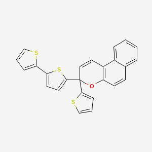 3-([2,2'-Bithiophen]-5-yl)-3-(thiophen-2-yl)-3H-naphtho[2,1-b]pyran