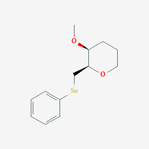 2beta-(Phenylselenomethyl)-3beta-methoxytetrahydro-2H-pyran