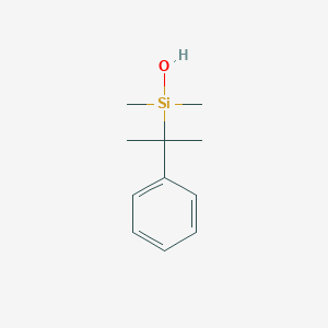 Silanol, dimethyl(1-methyl-1-phenylethyl)-