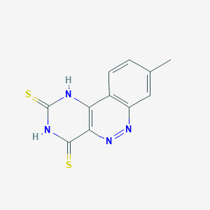 8-methyl-1H-pyrimido[5,4-c]cinnoline-2,4-dithione