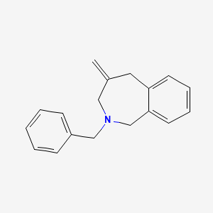 2-Benzyl-4-methylidene-2,3,4,5-tetrahydro-1H-2-benzazepine