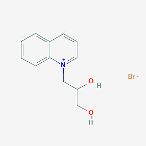 1-(2,3-Dihydroxypropyl)quinolin-1-ium bromide