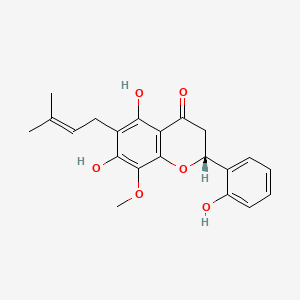 molecular formula C21H22O6 B12565141 Dioflorin CAS No. 204127-54-8