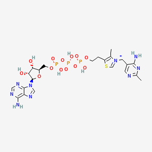 molecular formula C22H31N9O13P3S+ B1256518 AThTP CAS No. 30632-11-2