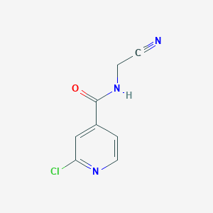 2-Chloro-N-(cyanomethyl)pyridine-4-carboxamide