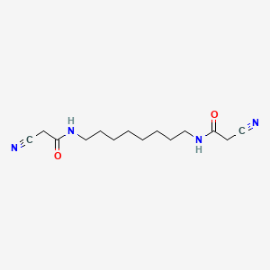 Acetamide, N,N'-1,8-octanediylbis[2-cyano-