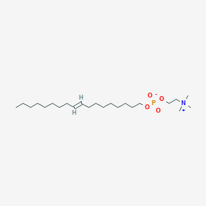 molecular formula C23H48NO4P B125653 反油酰磷胆碱 CAS No. 137052-40-5