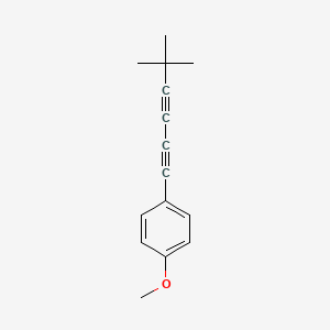 1-(5,5-Dimethylhexa-1,3-diyn-1-yl)-4-methoxybenzene