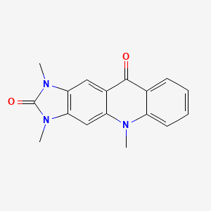 1,3,5-Trimethyl-1H-imidazo[4,5-b]acridine-2,10(3H,5H)-dione