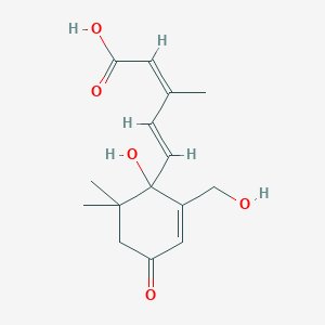 molecular formula C15H20O5 B1256535 7'-Hydroxyabscisic acid 