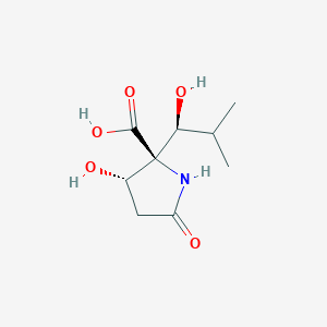 (3S)-3-Hydroxy-2-[(1S)-1-hydroxy-2-methylpropyl]-5-oxo-L-proline