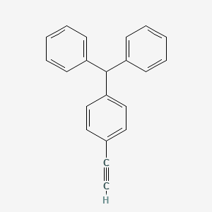 1-(Diphenylmethyl)-4-ethynylbenzene