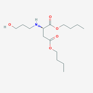 Dibutyl N-(3-hydroxypropyl)-L-aspartate