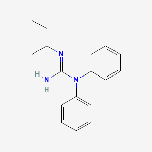 N''-Butan-2-yl-N,N-diphenylguanidine