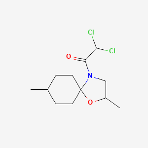 2,2-Dichloro-1-(2,8-dimethyl-1-oxa-4-azaspiro[4.5]decan-4-yl)ethan-1-one