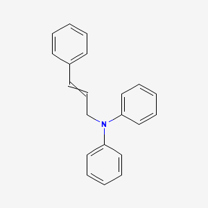 N-Phenyl-N-(3-phenylprop-2-en-1-yl)aniline