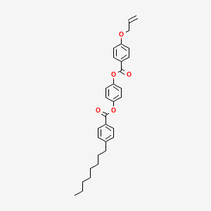 4-({4-[(Prop-2-en-1-yl)oxy]benzoyl}oxy)phenyl 4-octylbenzoate