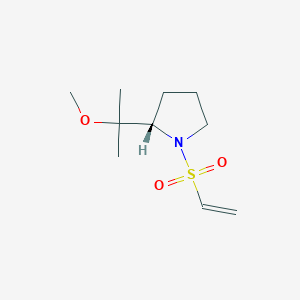 (2S)-1-(Ethenesulfonyl)-2-(2-methoxypropan-2-yl)pyrrolidine