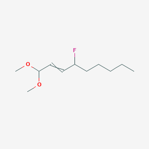 4-Fluoro-1,1-dimethoxynon-2-ene