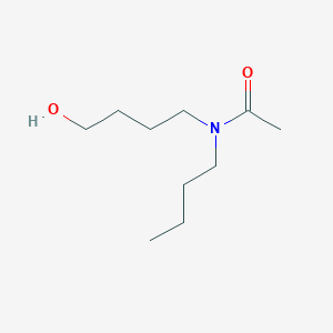 N-Butyl-N-(4-hydroxybutyl)acetamide