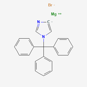 Magnesium, bromo[1-(triphenylmethyl)-1H-imidazol-4-yl]-