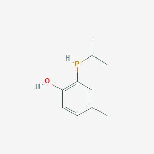 4-Methyl-2-[(propan-2-yl)phosphanyl]phenol