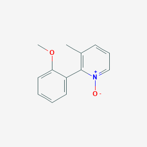 2-(2-Methoxyphenyl)-3-methylpyridine 1-oxide