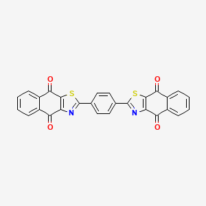 2,2'-(1,4-Phenylene)di(naphtho[2,3-d][1,3]thiazole-4,9-dione)