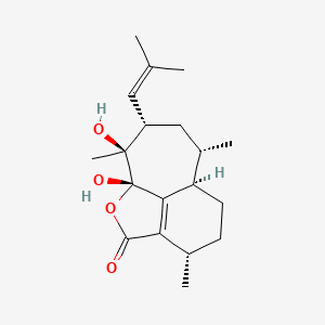 molecular formula C19H28O4 B1256562 Sandresolide B 