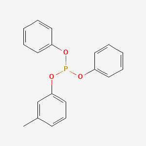 molecular formula C19H17O3P B12565621 3-Methylphenyl diphenyl phosphite CAS No. 143628-80-2