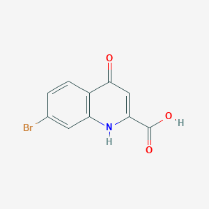 2-Quinolinecarboxylic acid, 7-bromo-1,4-dihydro-4-oxo-