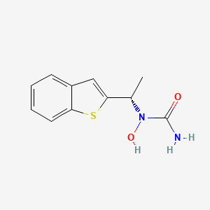 molecular formula C11H12N2O2S B12565652 Zileuton, (S)- CAS No. 143200-94-6