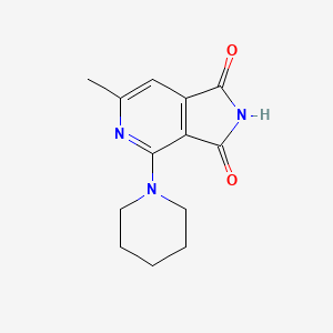 6-Methyl-4-(piperidin-1-yl)-1H-pyrrolo[3,4-c]pyridine-1,3(2H)-dione