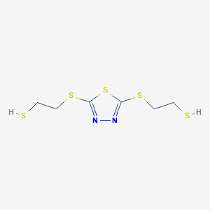 Ethanethiol, 2,2'-[1,3,4-thiadiazole-2,5-diylbis(thio)]bis-