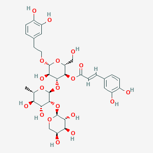 molecular formula C34H44O19 B1256568 Stachysoside A 