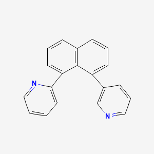 Pyridine, 2-[8-(3-pyridinyl)-1-naphthalenyl]-