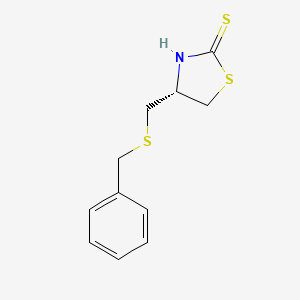 (4S)-4-[(Benzylsulfanyl)methyl]-1,3-thiazolidine-2-thione