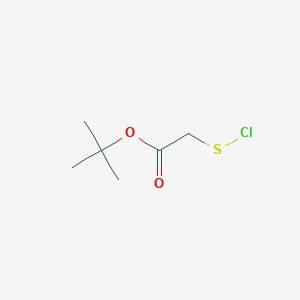 tert-Butyl (chlorosulfanyl)acetate