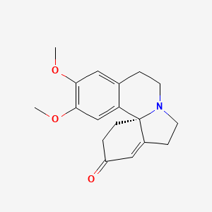molecular formula C18H21NO3 B1256575 3-Demethoxyerythratidinone 