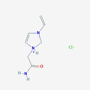 1-(2-Amino-2-oxoethyl)-3-ethenyl-2,3-dihydro-1H-imidazol-1-ium chloride