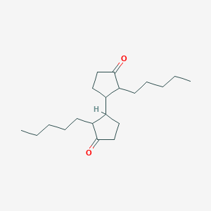 2,2'-Dipentyl[1,1'-bi(cyclopentane)]-3,3'-dione