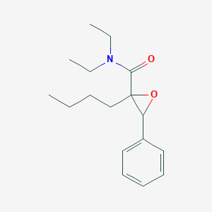 Oxiranecarboxamide, 2-butyl-N,N-diethyl-3-phenyl-