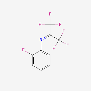 1,1,1,3,3,3-Hexafluoro-N-(2-fluorophenyl)propan-2-imine