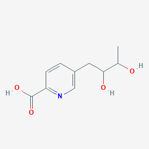 5-(2,3-Dihydroxybutyl)pyridine-2-carboxylic acid