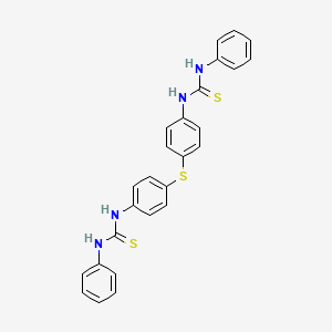 N,N'-[Sulfanediyldi(4,1-phenylene)]bis[N'-phenyl(thiourea)]