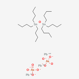 molecular formula C24H54As2O9Pb3Sn2 B1256613 Alumacide CAS No. 88803-37-6