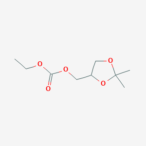 (2,2-Dimethyl-1,3-dioxolan-4-yl)methyl ethyl carbonate