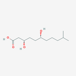 (3S,6R)-3,6-dihydroxy-10-methylundecanoic acid