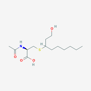 N-Acetyl-S-(1-hydroxynonan-3-yl)-L-cysteine